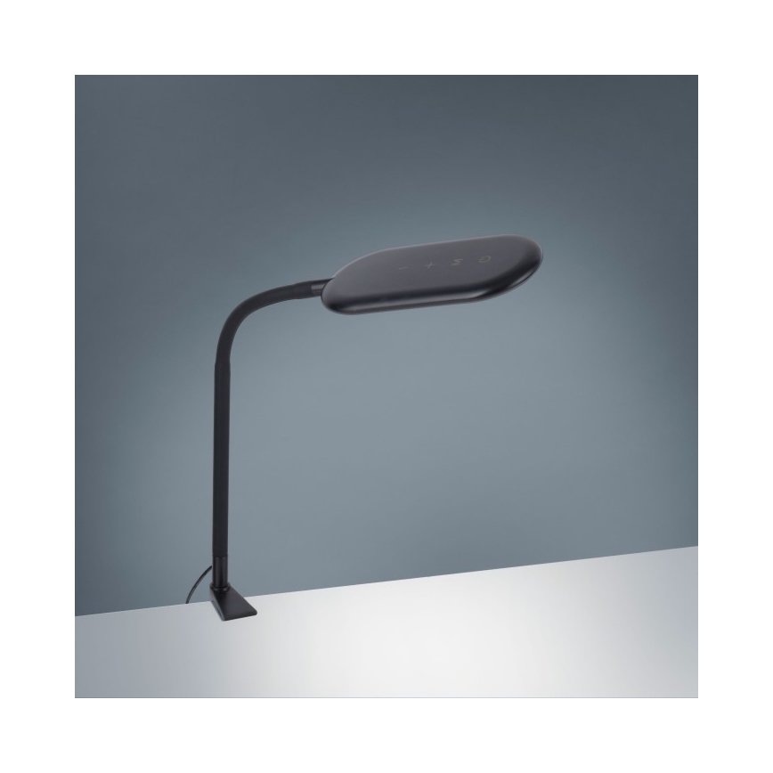 Leuchten Direkt 14404-18-LED prigušiva stona lampa sa klipom KELLY LED/7W/230V 3000/4000/6000K