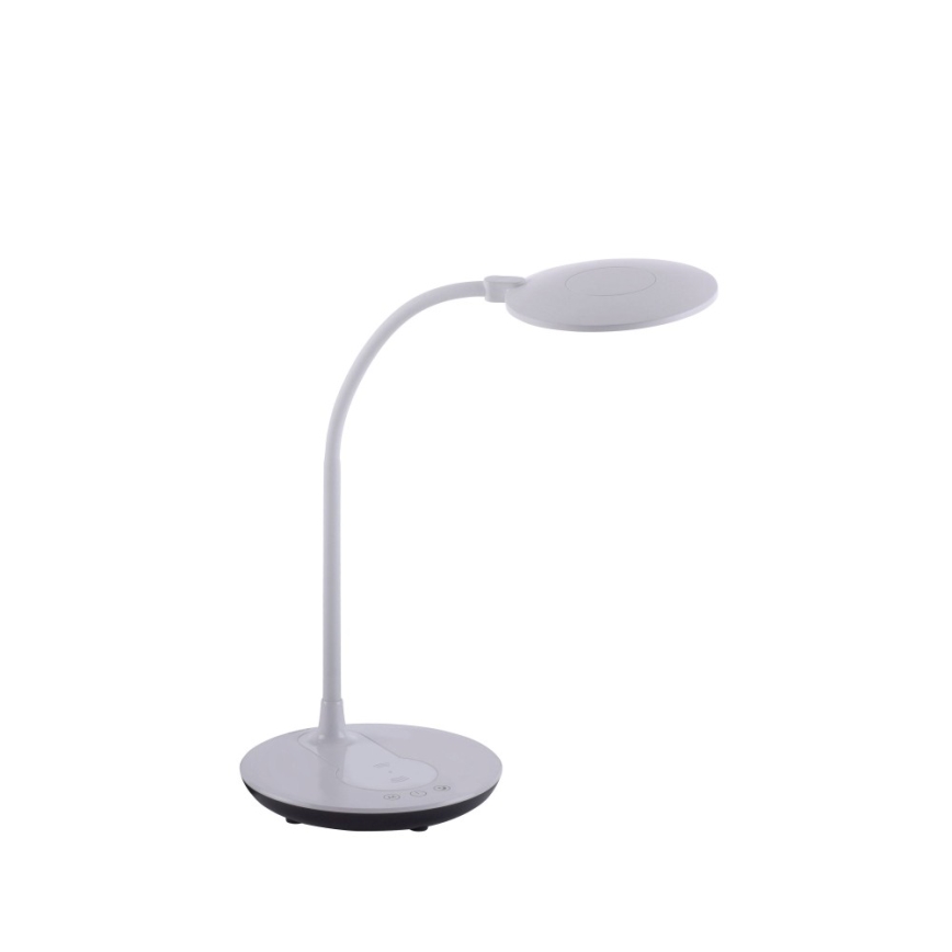 Leuchten Direkt 14416-16 - LED prigušiva dodirna stona lampa sa bežičnim punjenjem ASTRID LED/5W/230V 3000/4000/5500K + USB