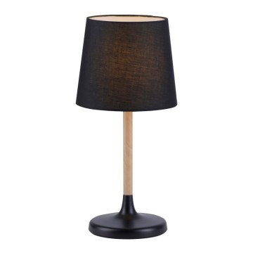 Leuchten Direkt 14423-18 - Stona lampa NIMA 1xE14/40W/230V crna