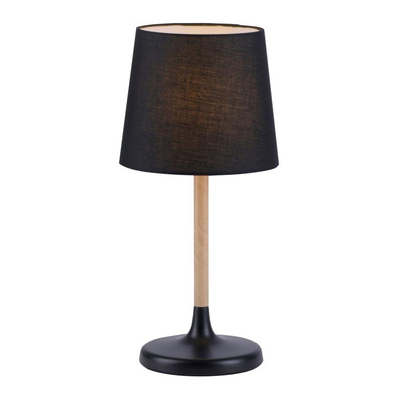 Leuchten Direkt 14423-18 - Stona lampa NIMA 1xE14/40W/230V crno
