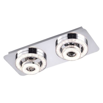 Leuchten Direkt 14521-17 - LED Plafonjera TIM 2xLED/2,8W/230V + 2xLED/3,1W