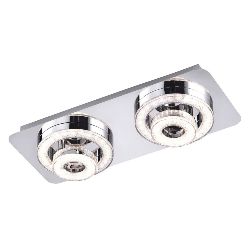 Leuchten Direkt 14521-17 - LED Plafonjera TIM 2xLED/2,8W/230V + 2xLED/3,1W