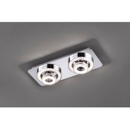 Leuchten Direkt 14521-17 - LED Plafonjera TIM 2xLED/2,8W/230V + 2xLED/3,1W