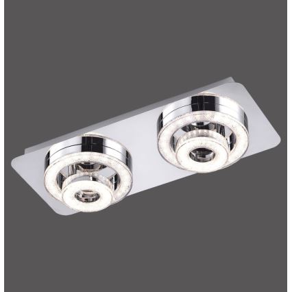 Leuchten Direkt 14521-17 - LED Plafonjera TIM 2xLED/2,8W/230V + 2xLED/3,1W