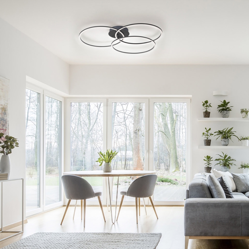 Leuchten Direkt 14539-18 - LED prigušiva stropna svetiljka IVANKA 3xLED/12W/230V