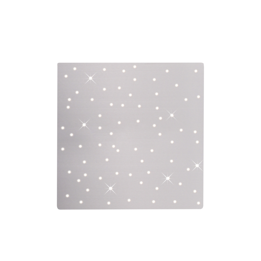 Leuchten Direkt 14670-55 - prigušiva plafonska svetiljka SPARKLE LED/12W/230V + daljinski upravljač