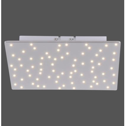 Leuchten Direkt 14670-55 - prigušiva plafonska svetiljka SPARKLE LED/12W/230V + daljinski upravljač