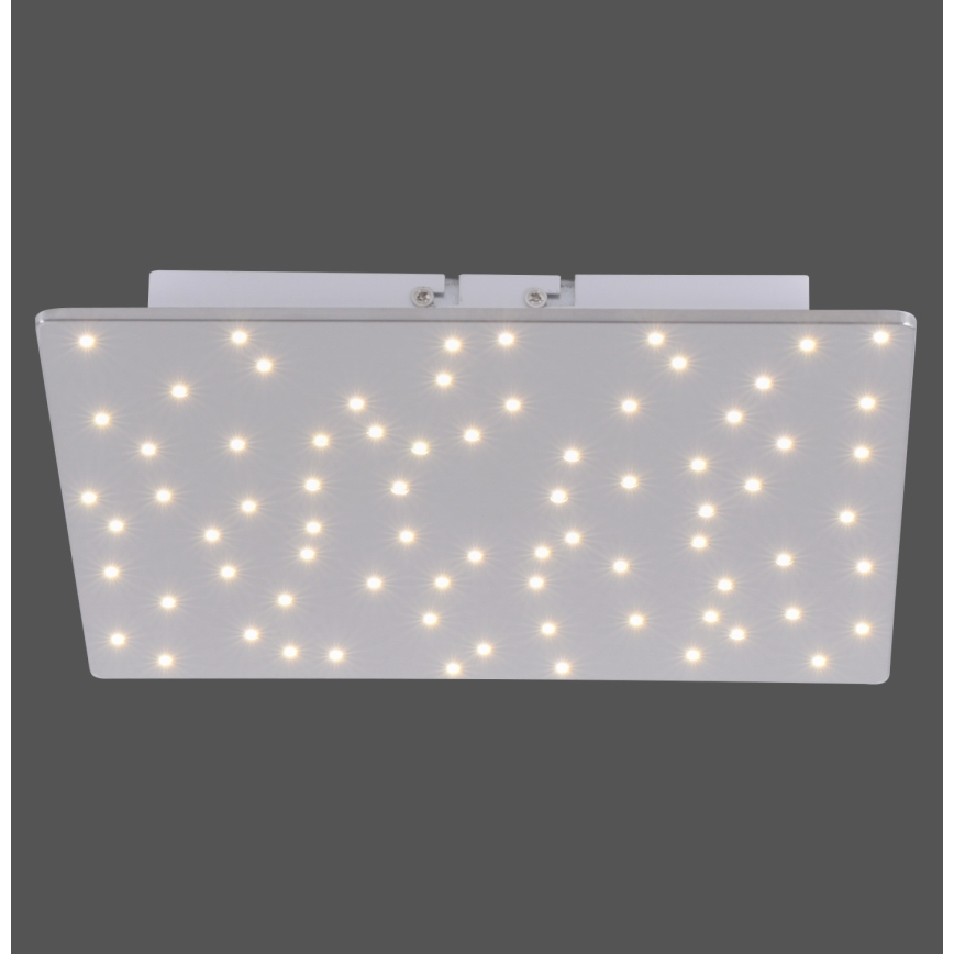 Leuchten Direkt 14670-55 - prigušiva plafonska svetiljka SPARKLE LED/12W/230V + daljinski upravljač