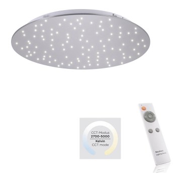 Leuchten Direkt 14673-55 - LED prigušiva plafonska svetiljka SPARKLE LED/18W/230V + daljinski upravljač