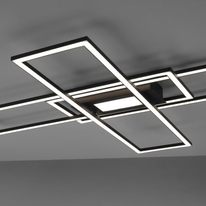 Leuchten Direkt 14693-18 - LED Prigušiva stropna svjetiljka ASMIN LED/48W/230V + daljinski upravljač