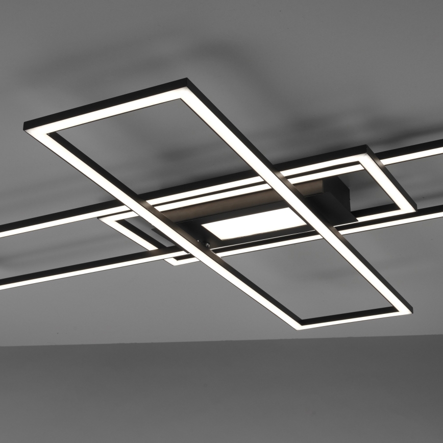 Leuchten Direkt 14693-18 - LED Prigušiva stropna svjetiljka ASMIN LED/48W/230V + daljinski upravljač