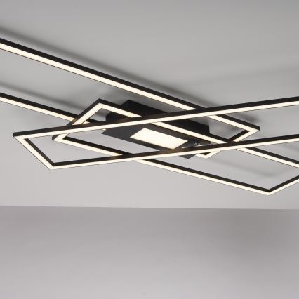 Leuchten Direkt 14693-18 - LED Prigušiva stropna svjetiljka ASMIN LED/48W/230V + daljinski upravljač
