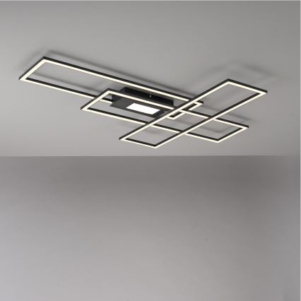 Leuchten Direkt 14693-18 - LED Prigušiva stropna svjetiljka ASMIN LED/48W/230V + daljinski upravljač