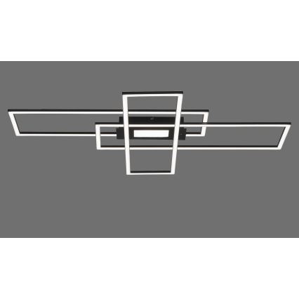 Leuchten Direkt 14693-18 - LED Prigušiva stropna svjetiljka ASMIN LED/48W/230V + daljinski upravljač