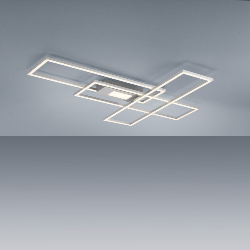 Leuchten Direkt 14693-55 - LED prigušiva stropna svetiljka ASMIN LED/48W/230V + daljinski upravljač