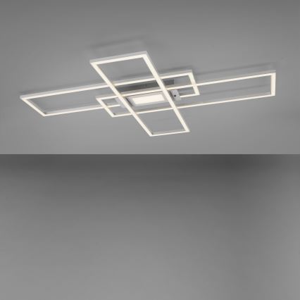 Leuchten Direkt 14693-55 - LED prigušiva stropna svetiljka ASMIN LED/48W/230V + daljinski upravljač