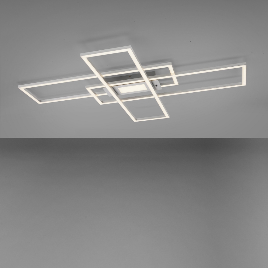 Leuchten Direkt 14693-55 - LED prigušiva stropna svetiljka ASMIN LED/48W/230V + daljinski upravljač