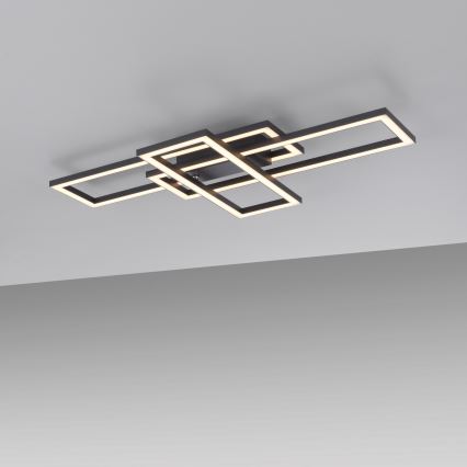 Leuchten Direkt 14697-18 - LED Prigušiva plafonjera IVEN LED/24W/230V