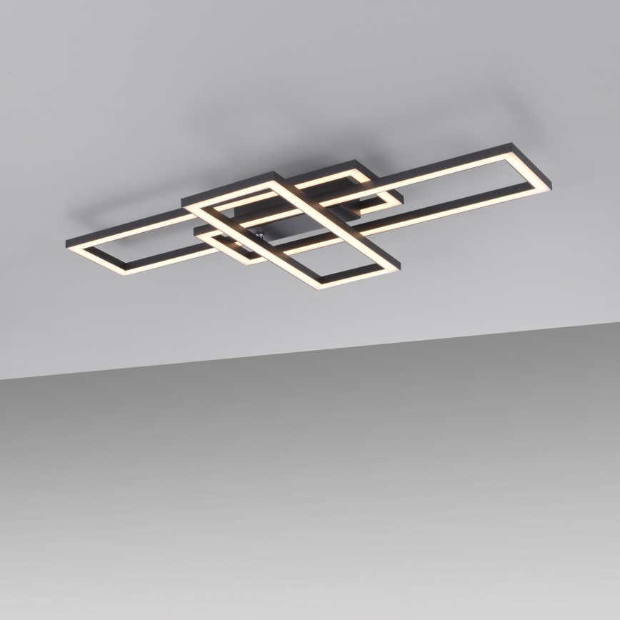 Leuchten Direkt 14697-18 - LED Prigušiva plafonjera IVEN LED/24W/230V