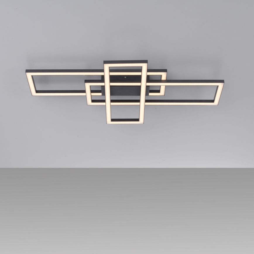 Leuchten Direkt 14697-18 - LED Prigušiva plafonjera IVEN LED/24W/230V