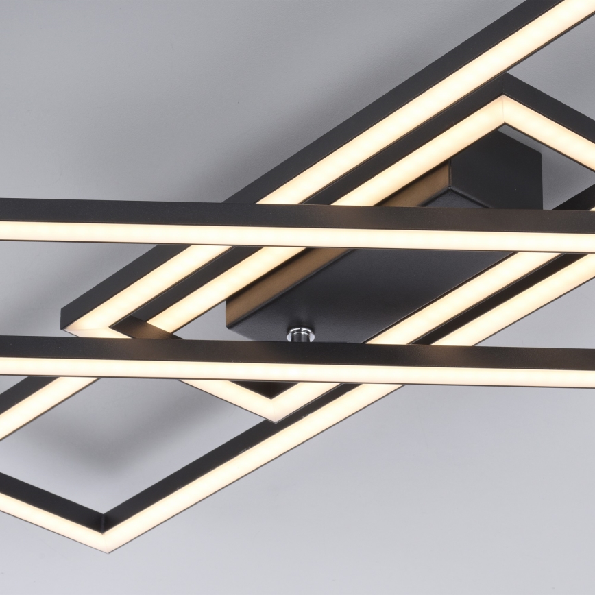 Leuchten Direkt 14697-18 - LED Prigušiva plafonjera IVEN LED/24W/230V