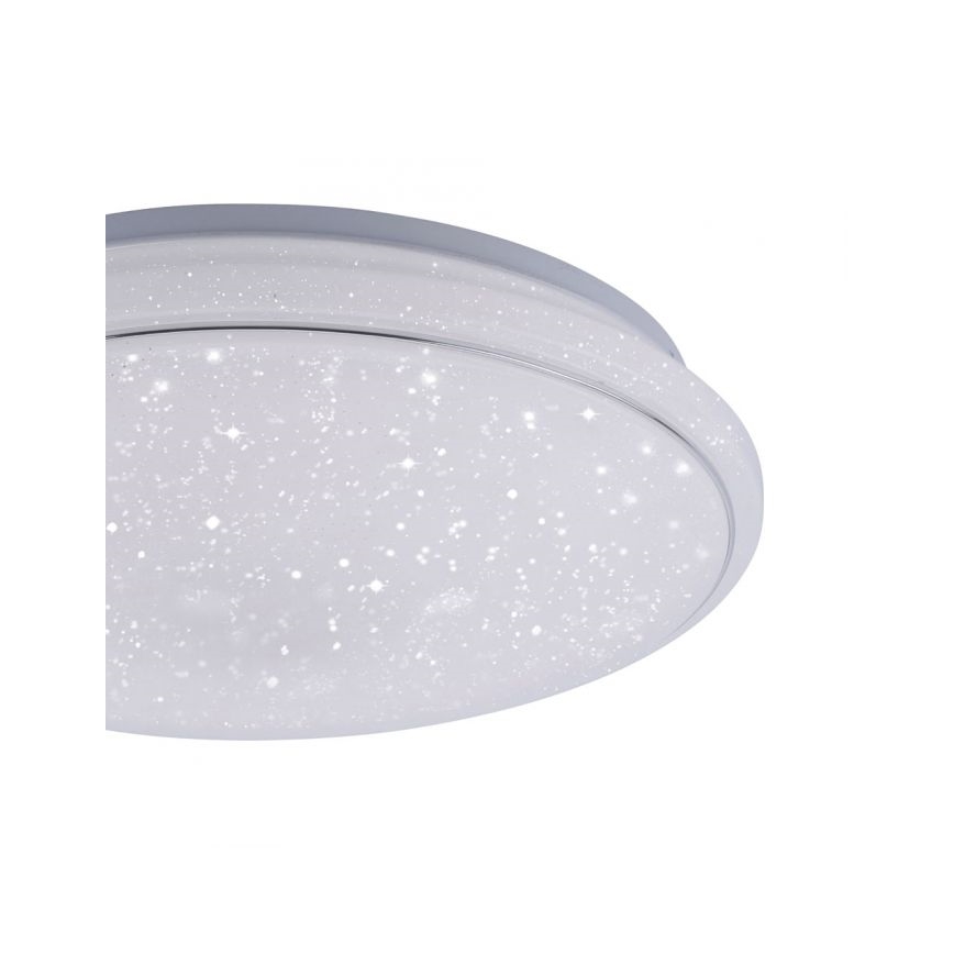Leuchten Direkt 14743-16 - RGB LED prigušiva plafonska svetiljka JUPI LED/28W/230V Tuya 2700-5000K + daljinski upravljač