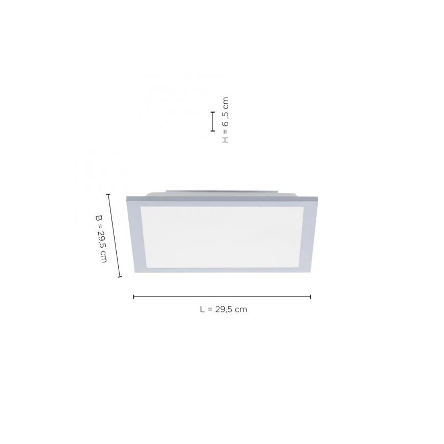 Leuchten Direkt 14750-21 - LED Plafonjera FLAT LED/12W/230V