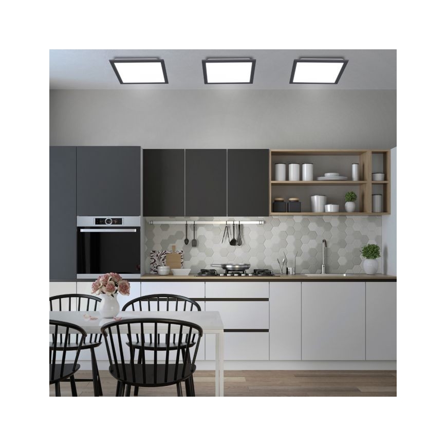 Leuchten Direkt 14754-18- LED Prigušiva stropna svjetiljka FLAT LED/20W/230V 2700K-5000K + daljinski upravljač