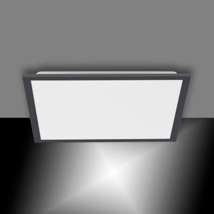 Leuchten Direkt 14755-18 - LED prigušiva plafonska svetiljka FLAT LED/28W/230V 2700-5000 + daljinski upravljač