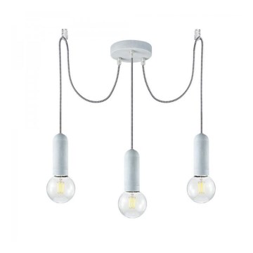 Leuchten Direkt 14776-22 - Luster na sajli TURN ME 3xE27/60W/230V pauk