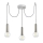 Leuchten Direkt 14776-55 - Luster na sajli TURN ME 3xE27/60W/230V pauk