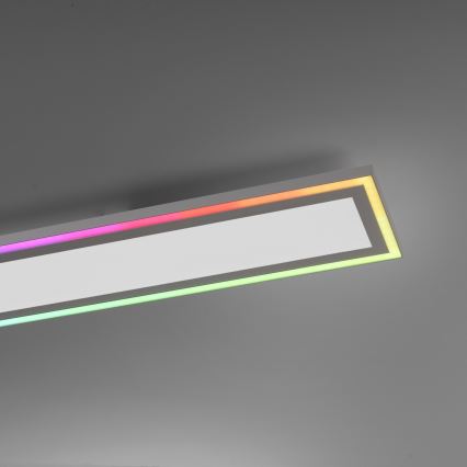 Leuchten Direkt 14901-16 - LED RGB prigušiva plafonska svetiljka EDGING LED/24W/230V + daljinski upravljač