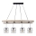 Leuchten Direkt 15036-18 - Luster na sajli EDGAR 4xE27/60W/230V eukaliptus