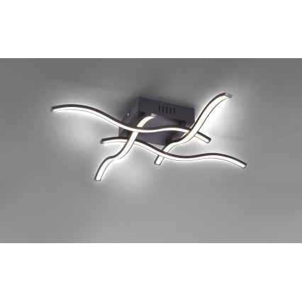 Leuchten Direkt 15131-18 - LED Plafonjera WAVE 4xLED/4,8W/230V