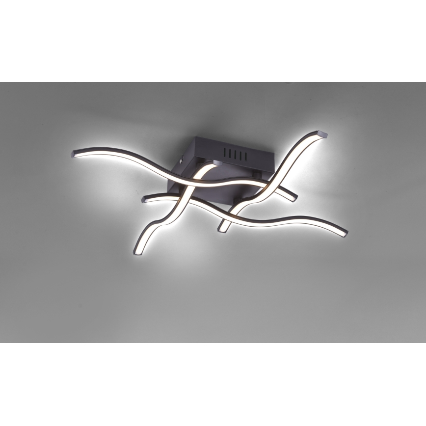 Leuchten Direkt 15131-18 - LED Plafonjera WAVE 4xLED/4,8W/230V