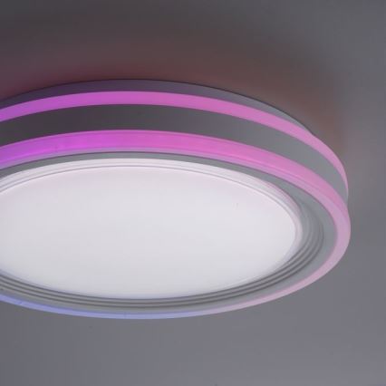 Leuchten Direkt 15152-16 - LED RGBW prigušiva plafonsko svetlo SPHERIC LED/18W/230V + daljinski upravljač