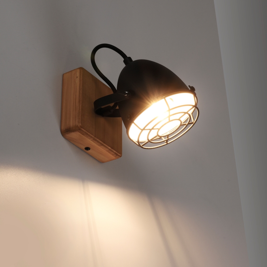 Leuchten Direkt 15171-18 - Zidna reflektorska lampa BEETLE 1xE14/10W/230V bor