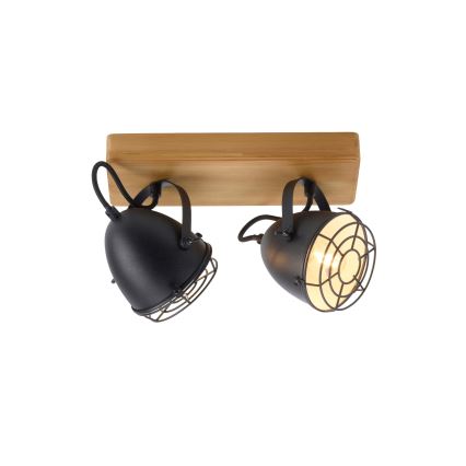 Leuchten Direkt 15172-18 - Reflektorska lampa BEETLE 2xE14/10W/230V bor