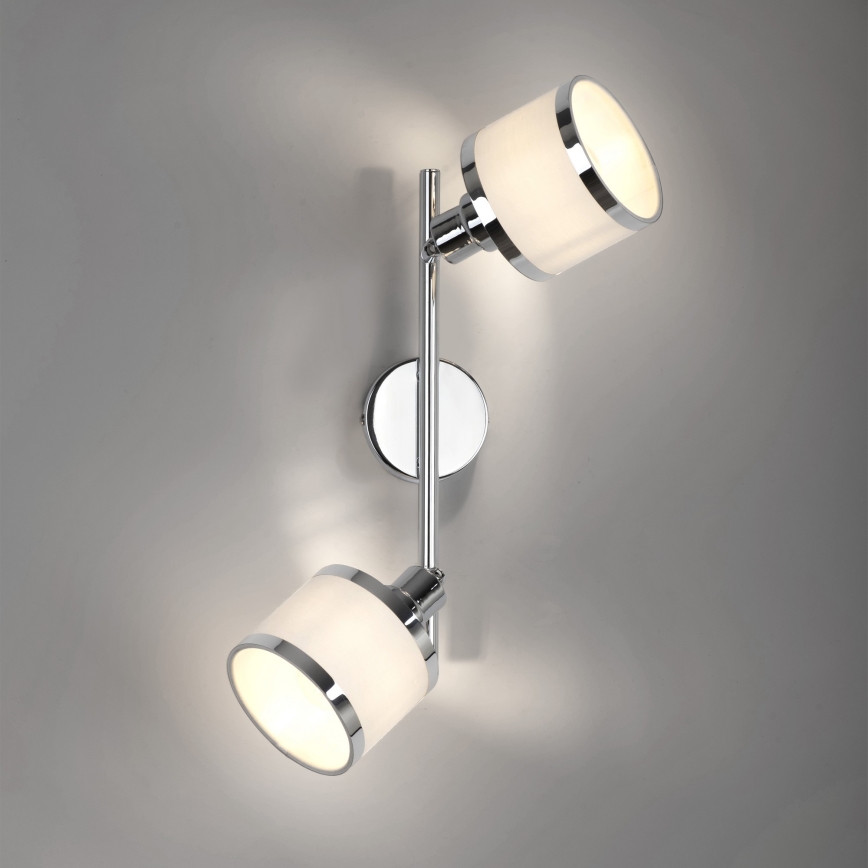 Leuchten Direkt 15372-17 - Reflektorska lampa ACCOR 2xE14/25W/230V