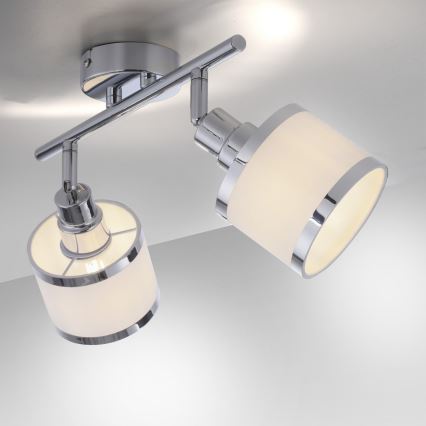 Leuchten Direkt 15372-17 - Reflektorska lampa ACCOR 2xE14/25W/230V