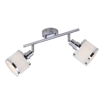 Leuchten Direkt 15372-17 - Spot svetiljka ACCOR 2xE14/25W/230V