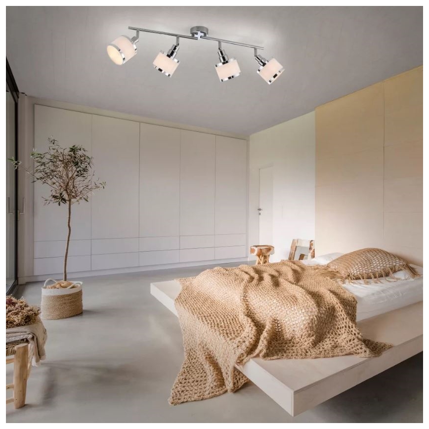 Leuchten Direkt 15374-17 - Reflektorska lampa ACCOR 4xE14/25W/230V