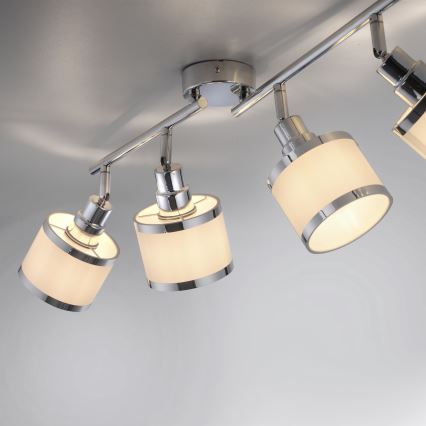 Leuchten Direkt 15374-17 - Reflektorska lampa ACCOR 4xE14/25W/230V