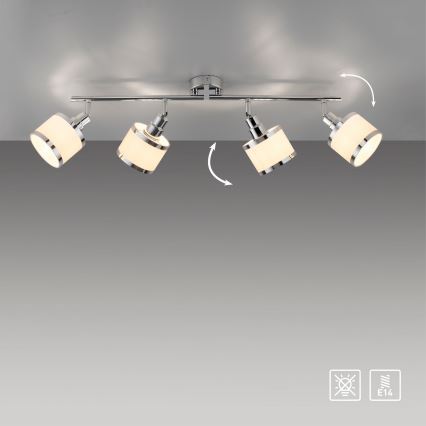 Leuchten Direkt 15374-17 - Reflektorska lampa ACCOR 4xE14/25W/230V