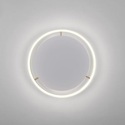 Leuchten Direkt 15391-60 - prigušiva LED stropna svetiljka RITUS LED/20W/230V mesing