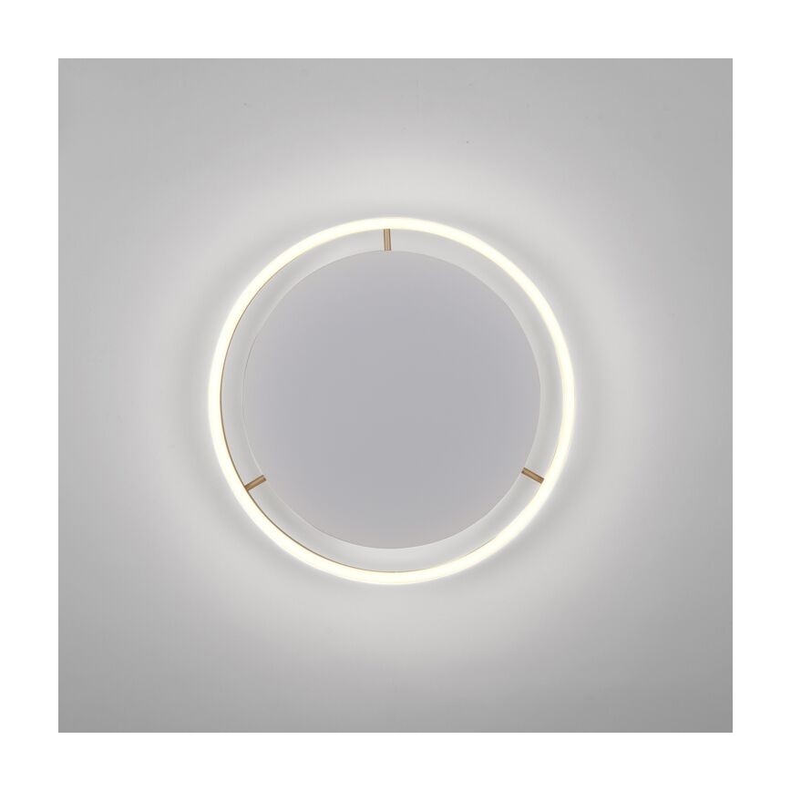 Leuchten Direkt 15391-60 - LED Prigušiva stropna svjetiljka RITUS LED/20W/230V mesing