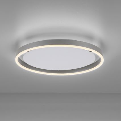 Leuchten Direkt 15391-95 - LED Prigušiva plafonjera RITUS LED/20W/230V mat krom