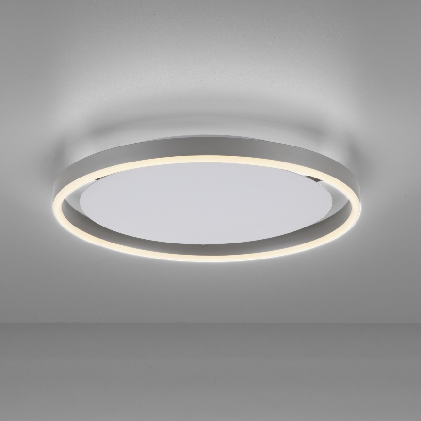 Leuchten Direkt 15391-95 - LED Prigušiva plafonjera RITUS LED/20W/230V mat krom