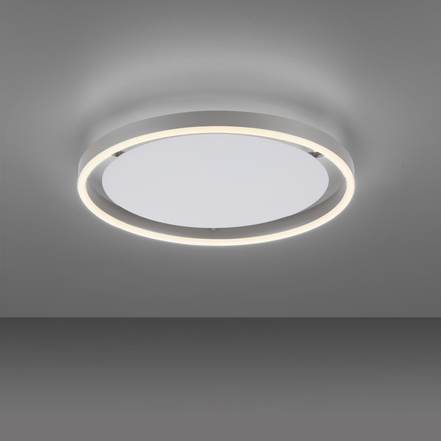 Leuchten Direkt 15391-95 - LED Prigušiva plafonjera RITUS LED/20W/230V mat krom