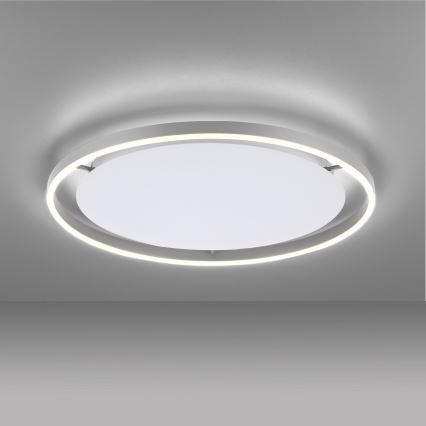 Leuchten Direkt 15392-95 - LED Prigušiva plafonjera RITUS LED/30W/230V mat krom